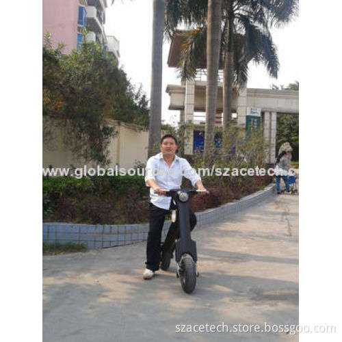 Patented Electric Folding Bike, Lithium Battery, CE-/FCC/DOT-certified,Compliant with RoHS Directive